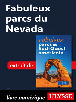 cover image of Fabuleux parcs du Nevada